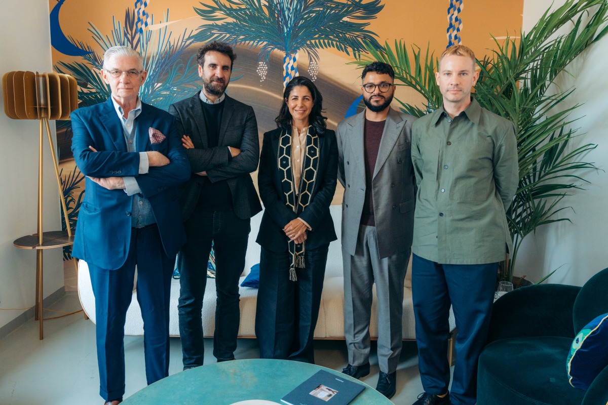 CEO and Founder FROMM. Lab, Alia Rachid, with other design leaders a the event.  