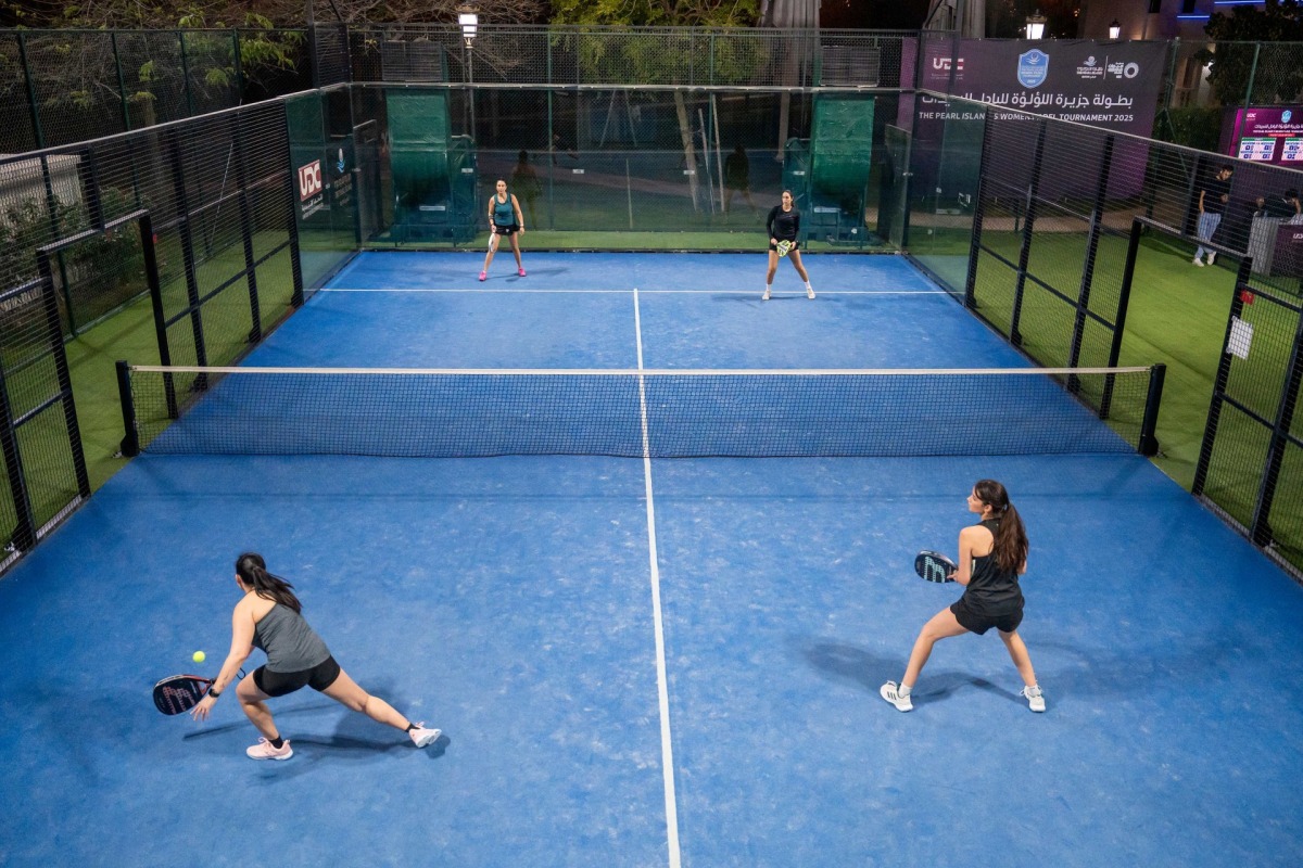 The tournament kicked off at the state-of-the-art Padel Court in the Fanar area, Fayrouz Zone in The Pearl Island.