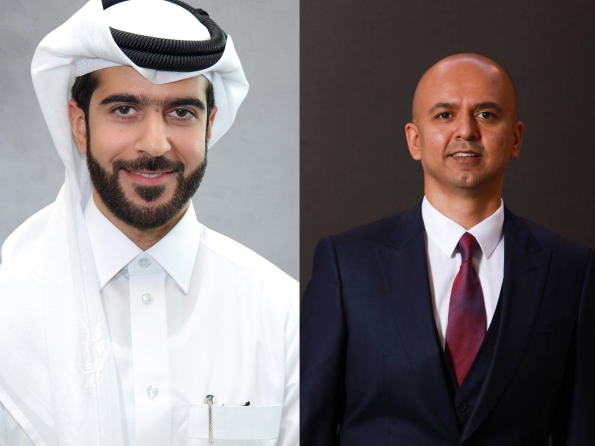 Khaled Abdul Rahman Al-Shaibei (left) and Shashank Singh.