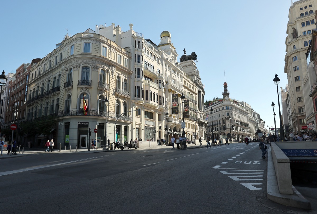 Madrid's landmark street 