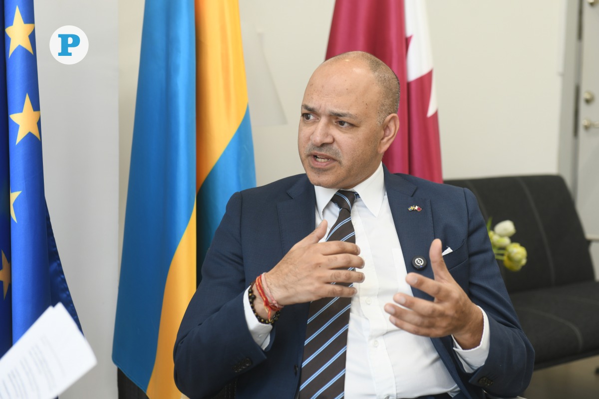 Swedish Ambassador to Qatar, H E Gautam Bhattacharyya. Pic: Amr Diab / The Peninsula 