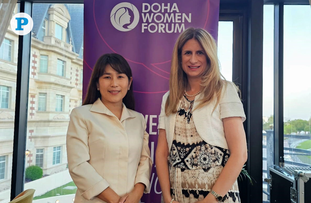 Tomomi Miyashita and Dr. Silvana Sosa C de Gerona.