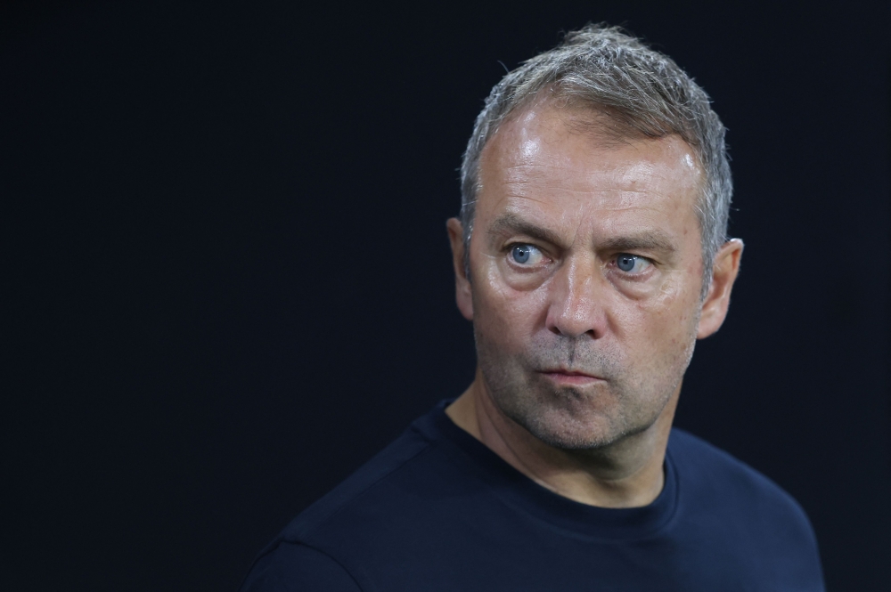 File photo of current FC Barcelona coach Hansi Flick.