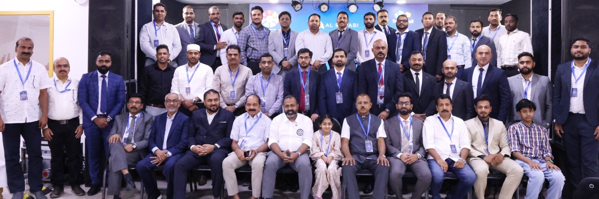 Al Rawabi Group of Companies top management, staff and guests at the event.