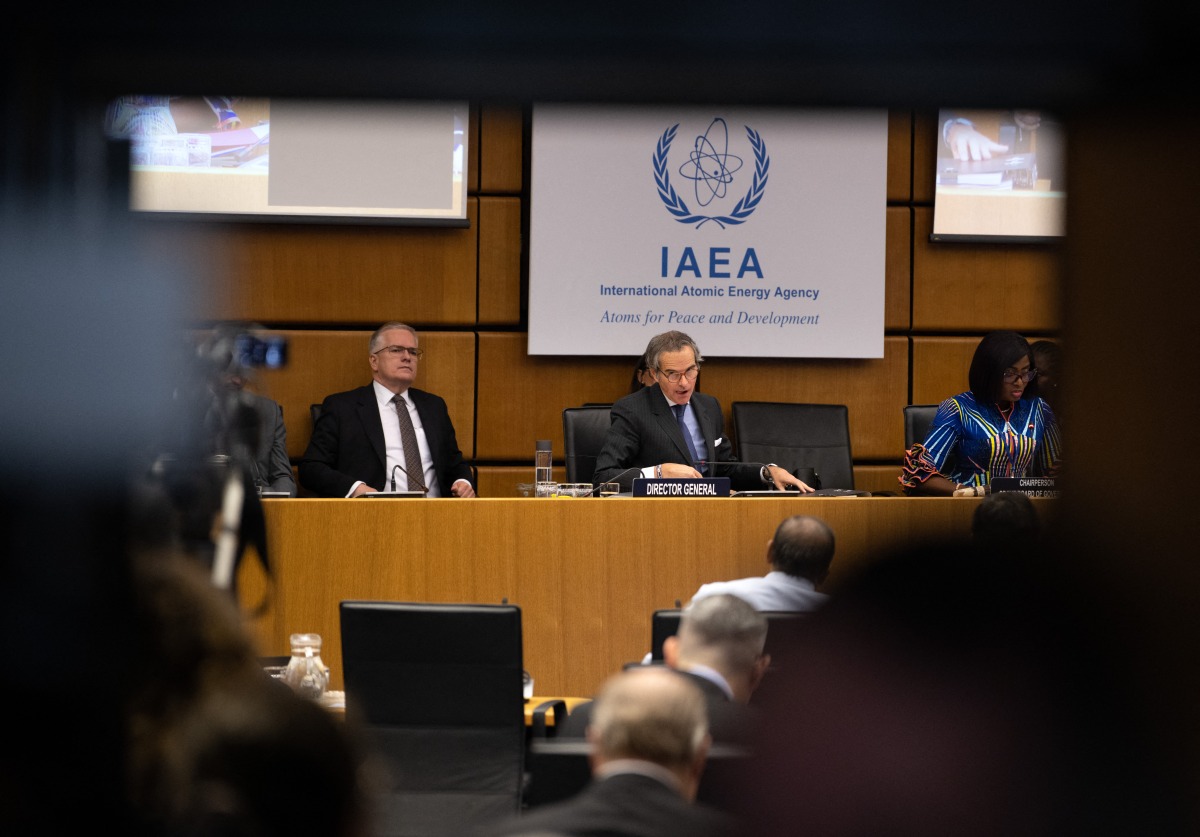 Photo used for representational purposes. Rafael Grossi, Director General of the International Atomic Energy Agency (IAEA) reacts upon arrival for the IAEA’s Board of Governors meeting at the agency's headquarters in Vienna, Austria on June 9, 2025. Photo by Joe Klamar / AFP.