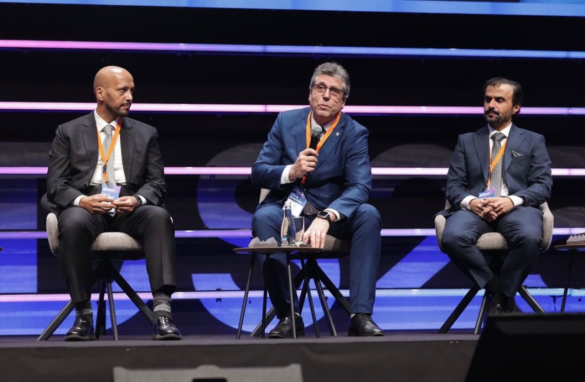 Ambassador H E Dr. Turki bin Abdullah Zaid Al Mahmoud and others at the summit. 