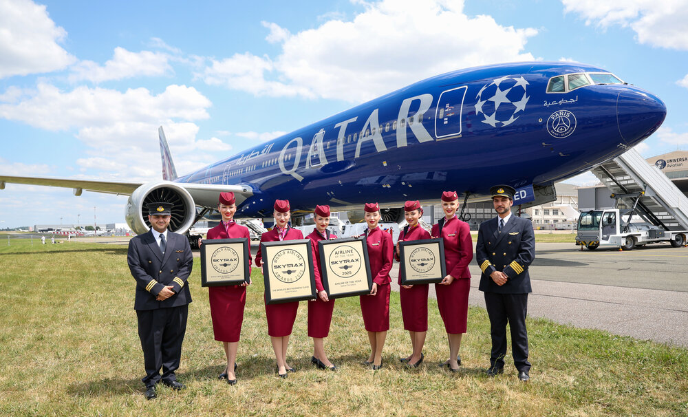 In addition to securing the 2025 Airline of the Year title, Qatar Airways was also awarded the World’s Best Business Class, Best Airline in the Middle East, Best Business Class Airline Lounge, and Skytrax Five-Star Airline recognition.