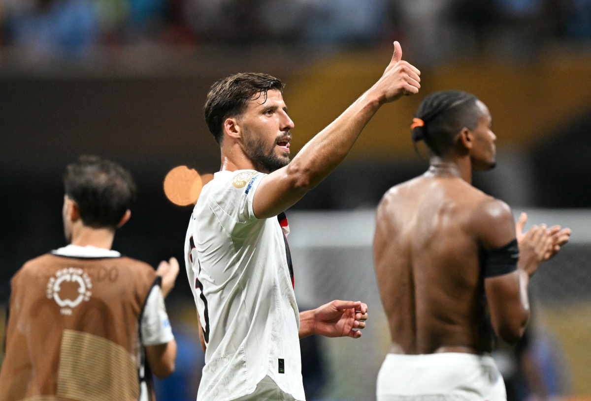 Manchester City's Portuguese midfielder #20 Bernardo Silva celebrates at the end of the FIFA Club World Cup 2025 Group G football match between England's Manchester City and UAE's Al Ain FC at the Mercedes-Benz stadium in Atlanta on June 22, 2025. Photo by CHANDAN KHANNA / AFP.