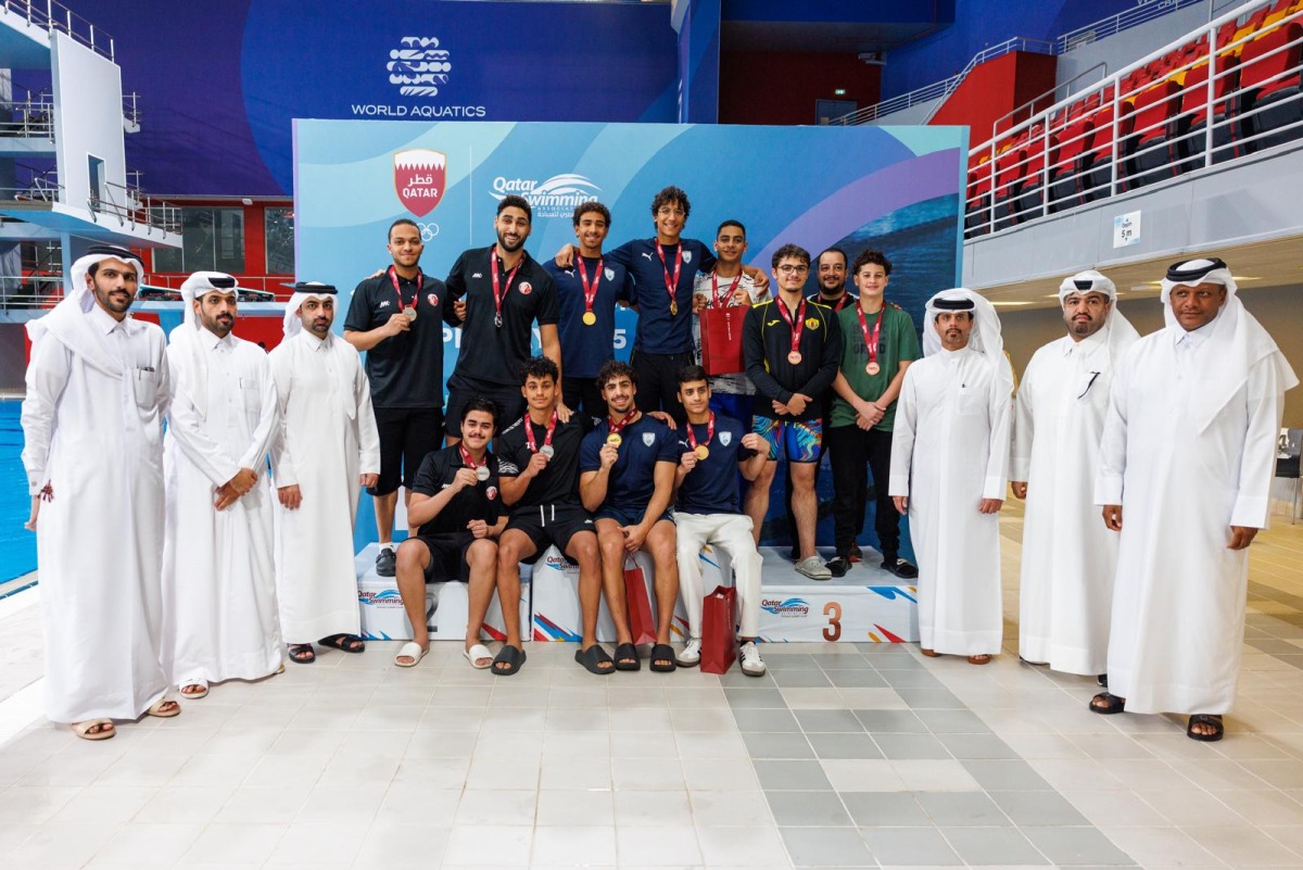 The Qatar Olympic Committee organised a swimming event for youth aged 10 to 18 to celebrate the International Olympic Day 2025.
