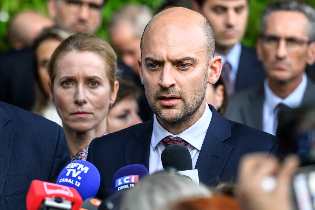 Representational photo. France's Minister for Europe and Foreign Affairs Jean-Noel Barrot, flanked by EU High Representative and Vice-President for Foreign Affairs and Security Policy Kaja Kallas (L), makes a statement following their meeting with Iran's Foreign Minister on Tehran's nuclear programme, at the Intercontinental Hotel in Geneva, on June 20, 2025. Photo by Fabrice COFFRINI / AFP.