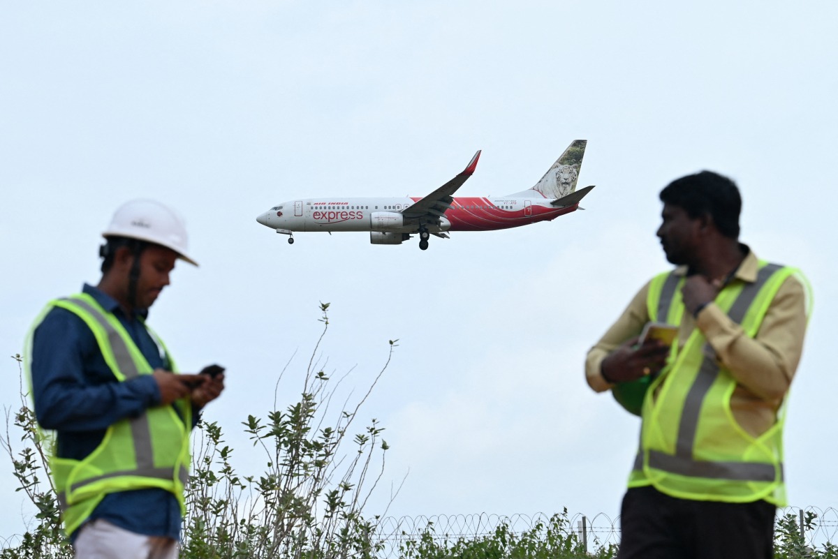 An Air India Express file photo taken on September 4, 2024. (Photo by Idrees MOHAMMED / AFP)
