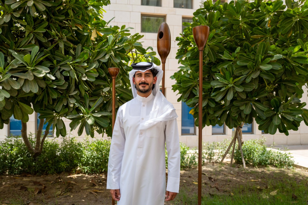 Artist Abdelrahman Al Muftah