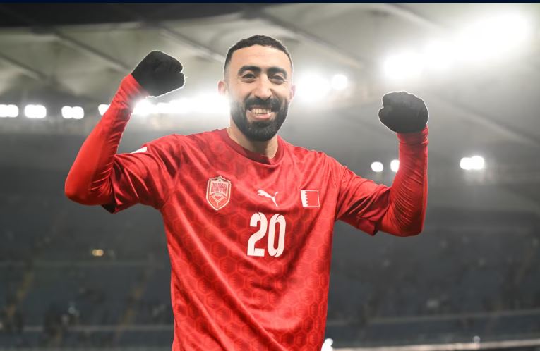Bahrain forward Mahdi Al Humaidan