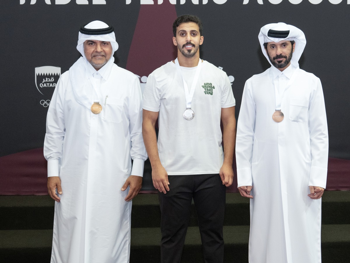 Officials at the event. 