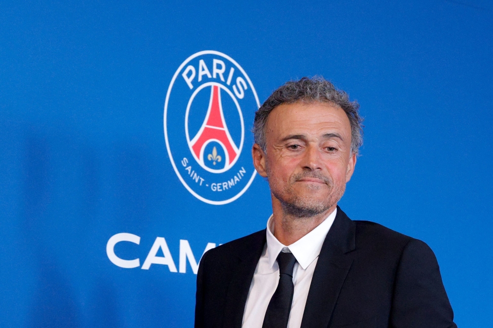 Luis Enrique. File photo.
