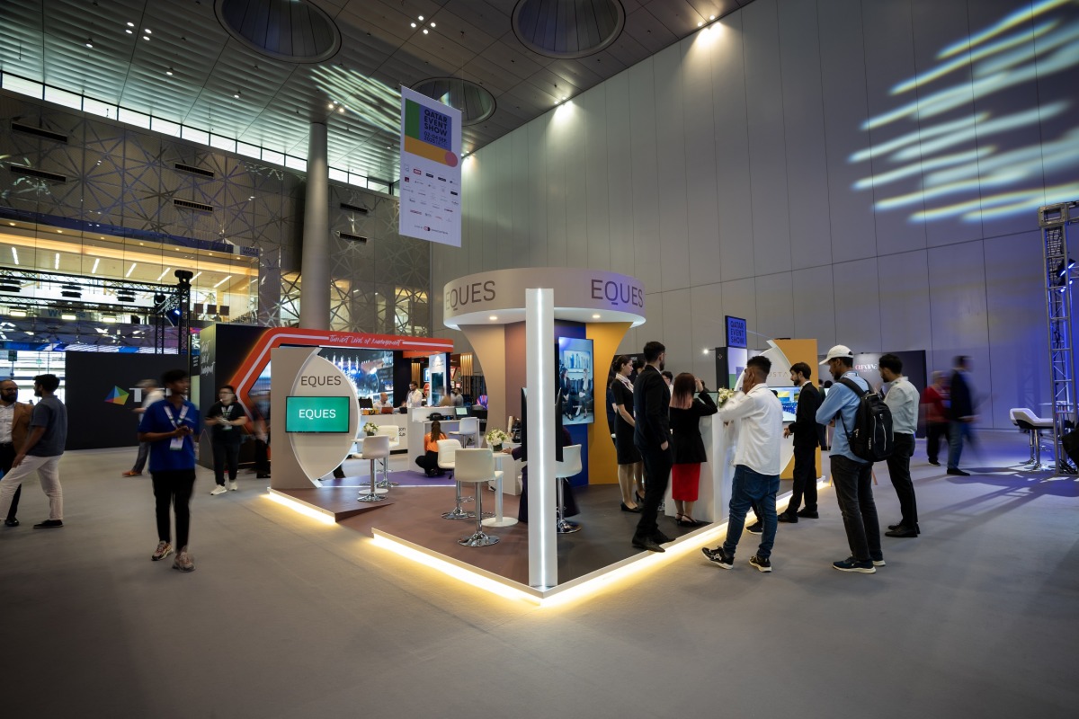Delegates and exhibitors during the event.