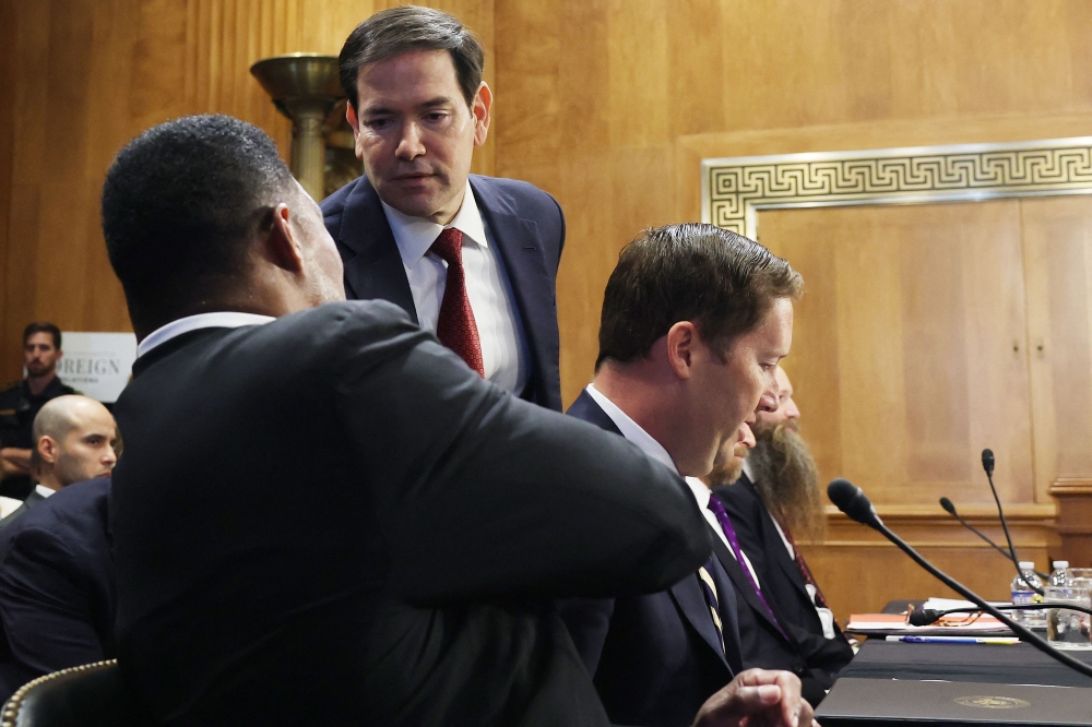 US Secretary of State Marco Rubio during a hearing before the Senate Foreign Relations Committee on Capitol Hill on September 11, 2025 in Washington, DC. (Photo by Anna Moneymaker/Getty Images/AFP)