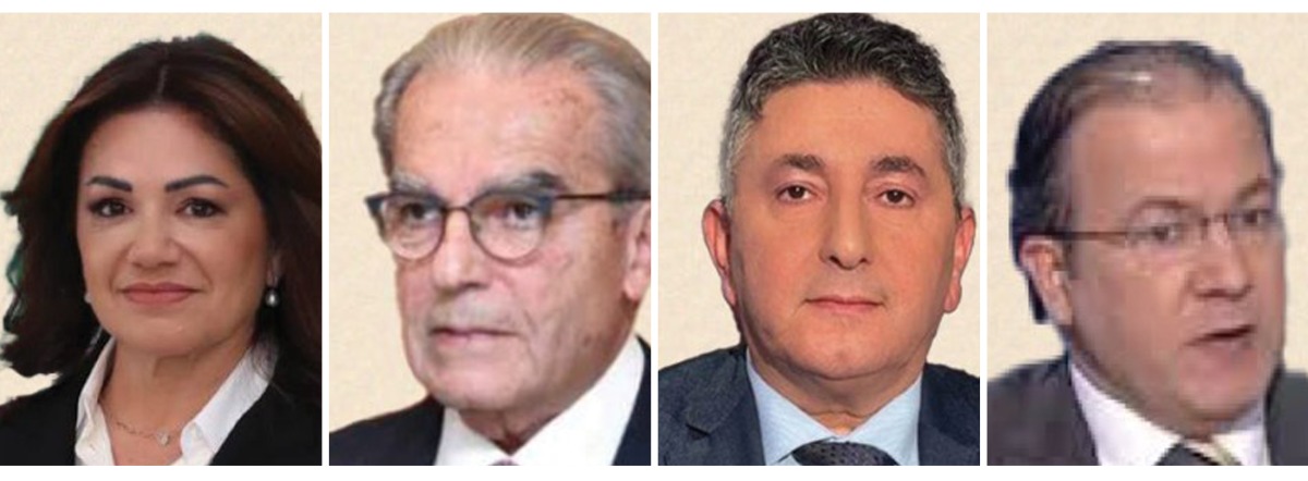 From left: H E Haneen Sayed, Wadi’ Al Khazen, Brigadier General Hassan Jouni, and Dr. Hassan Al Ashmar 