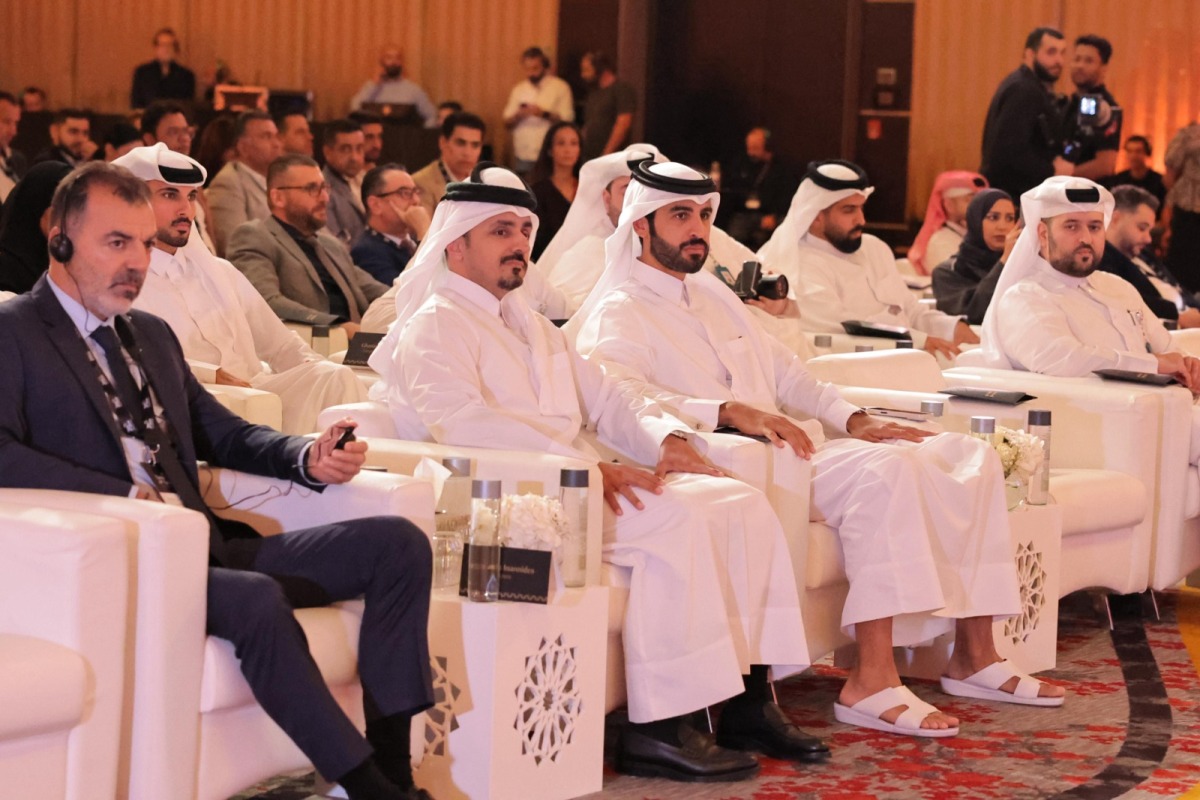 Qatar Tourism officials and other guests at the event. 