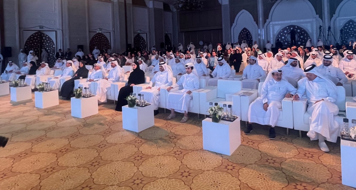 QC officials with other dignitaries during the event.