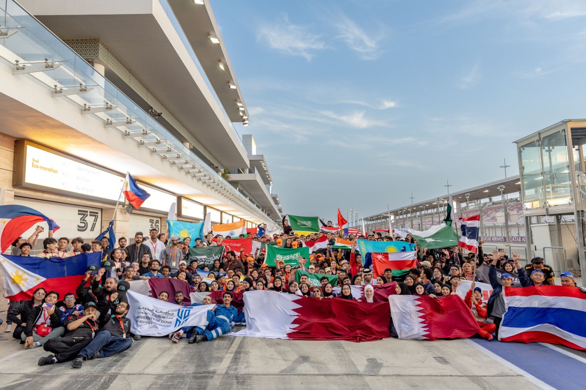 Participants during the Shell Eco-marathon, Asia-Pacific and Middle East, 2025.