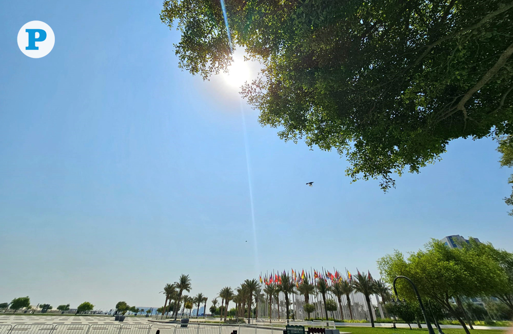 The daily mean temperature for the month of October is projected to be 29.8°C. Pic: Marivie Alabanza / The Peninsula