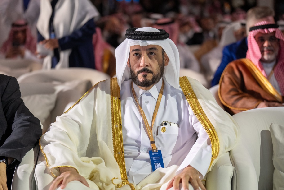 President of the National Cyber Security Agency, H E Eng. Abdulrahman bin Ali Al Farahid Al Malki attending the forum in Riyadh. 