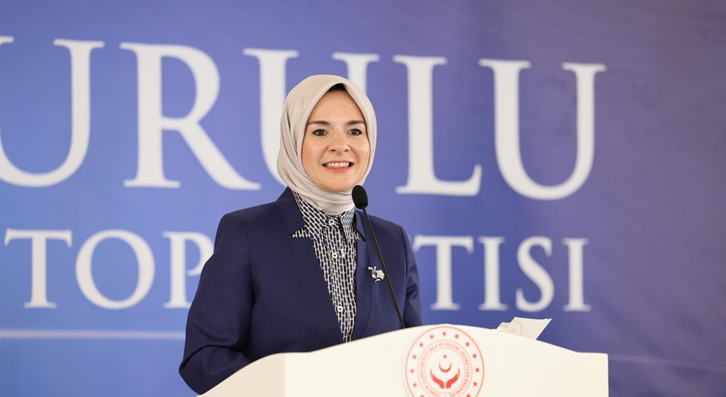 Türkiye’s Minister of Family and Social Services H E Mahinur Özdemir Göktaş
