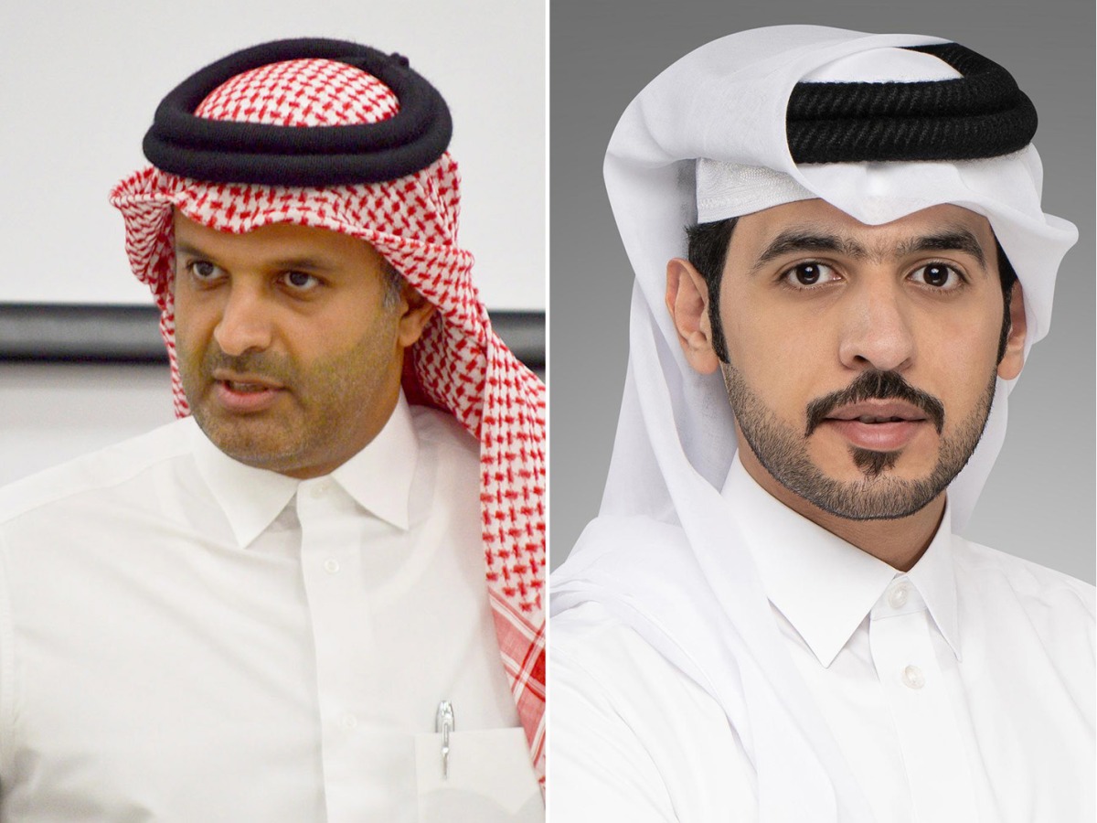 Vice Chairman of QICCA, Sheikh Dr. Thani bin Ali Al Thani (left) and Secretary-General of QICCA, Ibrahim Shahbek