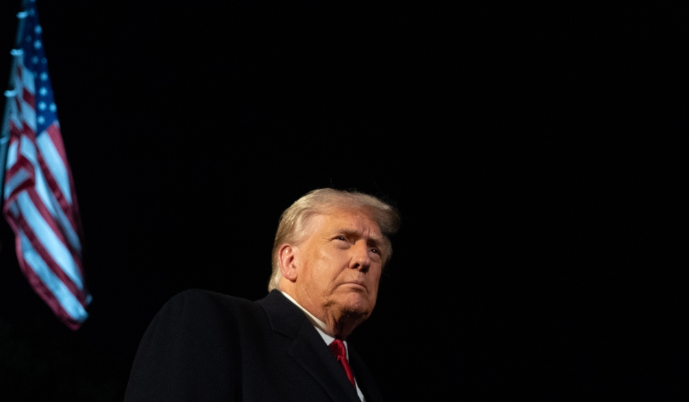 US President Donald Trump. Pic: Peter W Stevenson/The Washington Post
