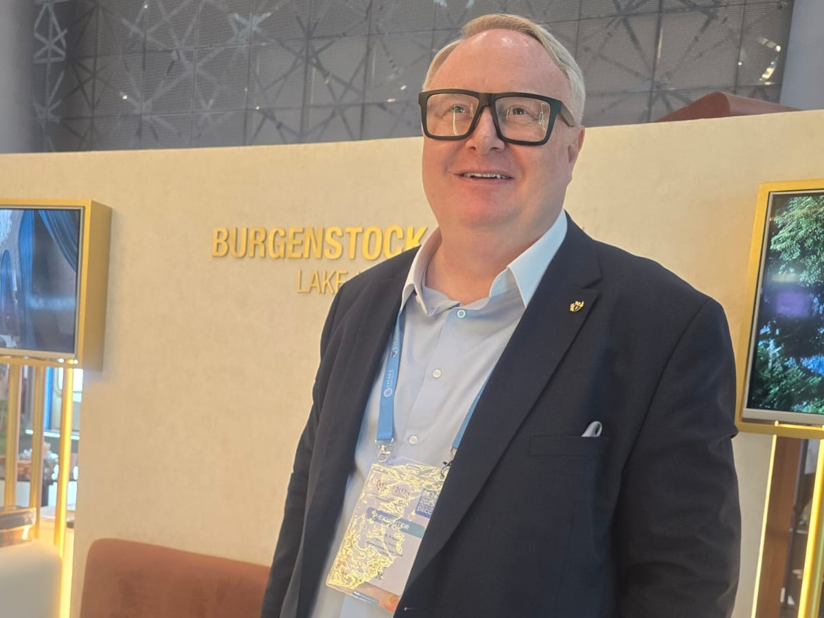 Managing Director of the Bürgenstock Resort Lake Lucerne, Chris Franzen