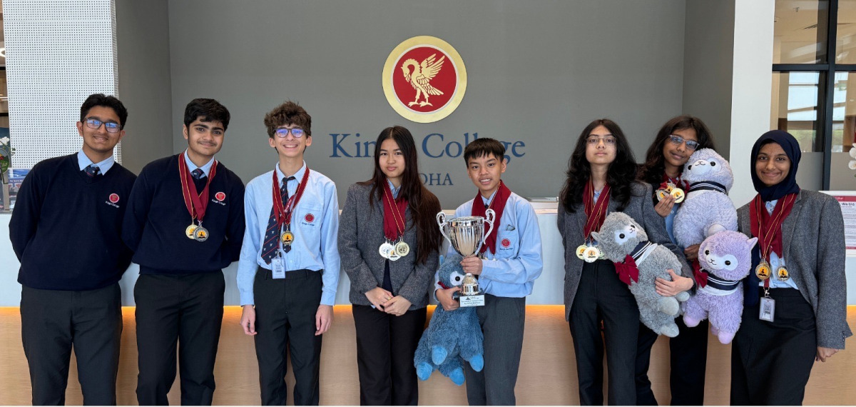 From left: Mohammed Ayaan Imran, Aarav Mehta, Adam Farhat, Han Law, James Ayen, Pia De Gouveia, Shenali Ratnage, and Haleema Irfan