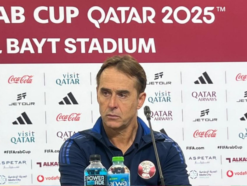 Qatar coach Julen Lopetegui