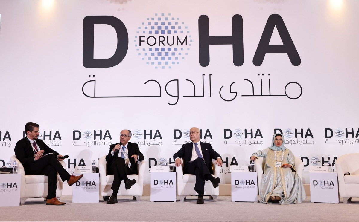 Panelists during the discussion. Pic: Salim Matramkot/The Peninsula