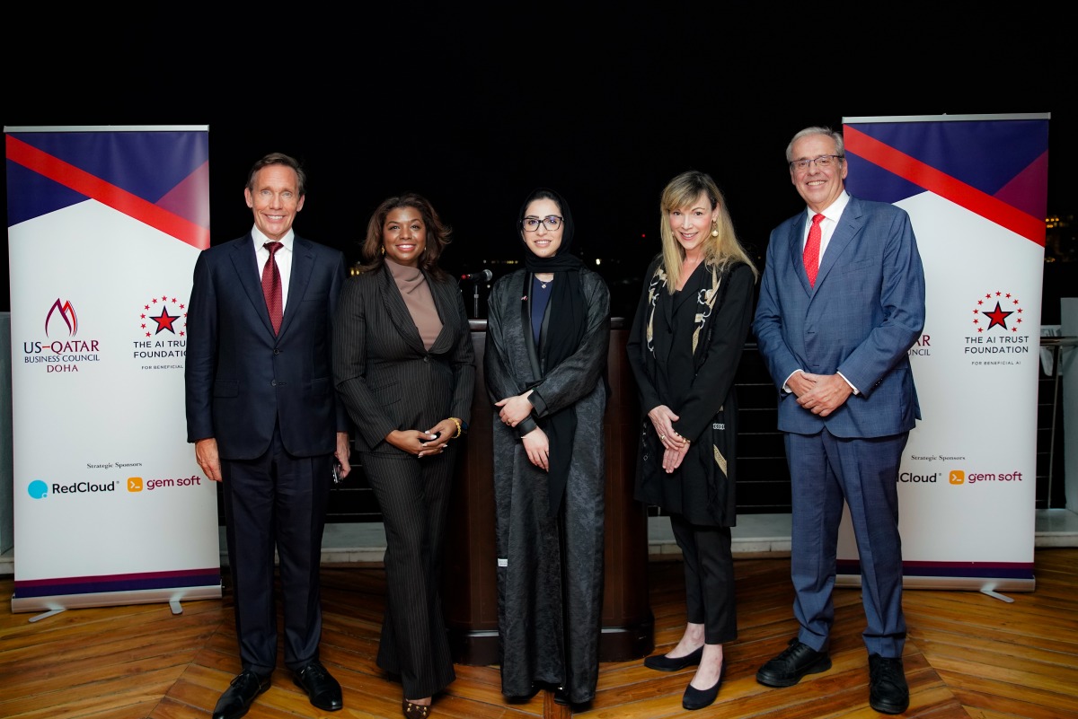 Doha, Qatar: US-Qatar Business Council Doha (USQBC Doha) and the AI Trust Foundation recently hosted a reception 