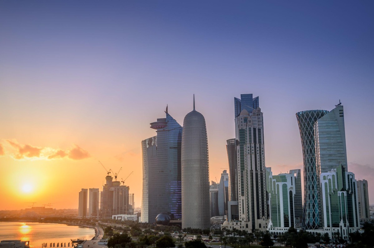 A file photo of the Westbay skyline in Doha, Qatar.