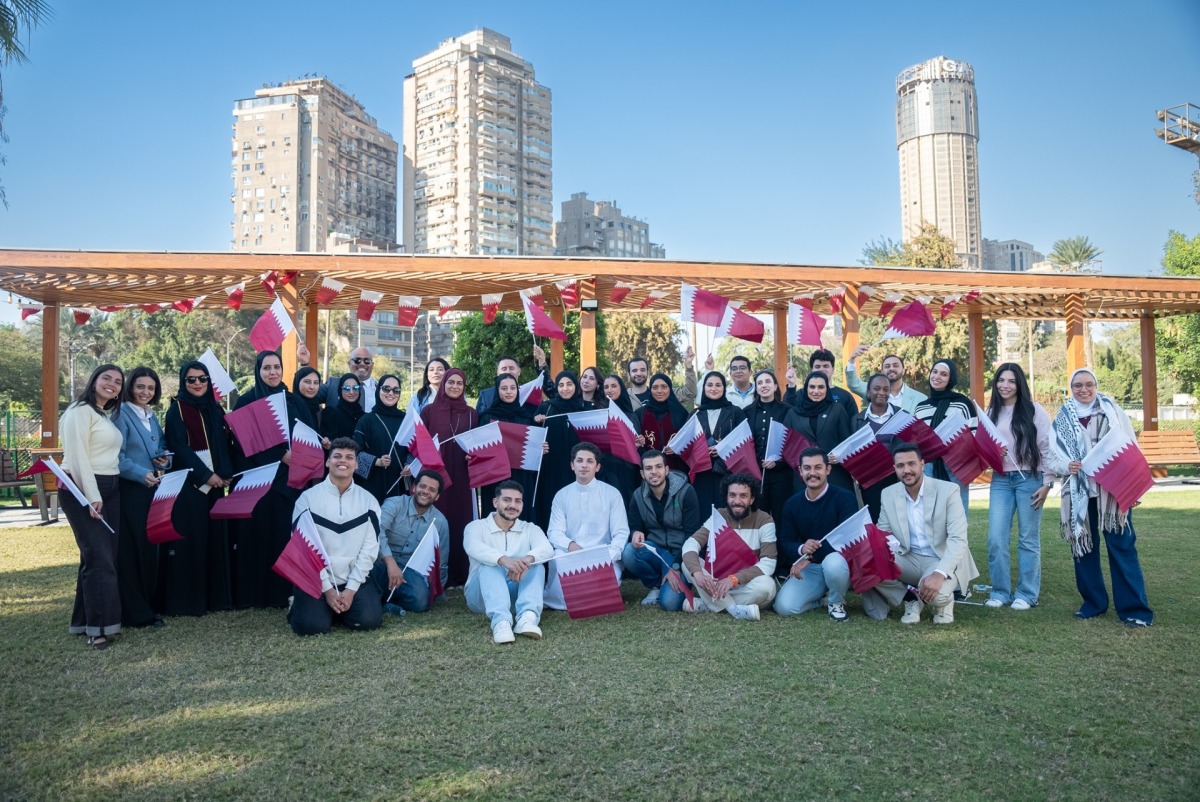 EAA volunteers during their visit to Cairo.