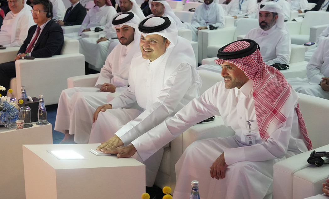 Officials and guests at the opening of the forum yesterday. 