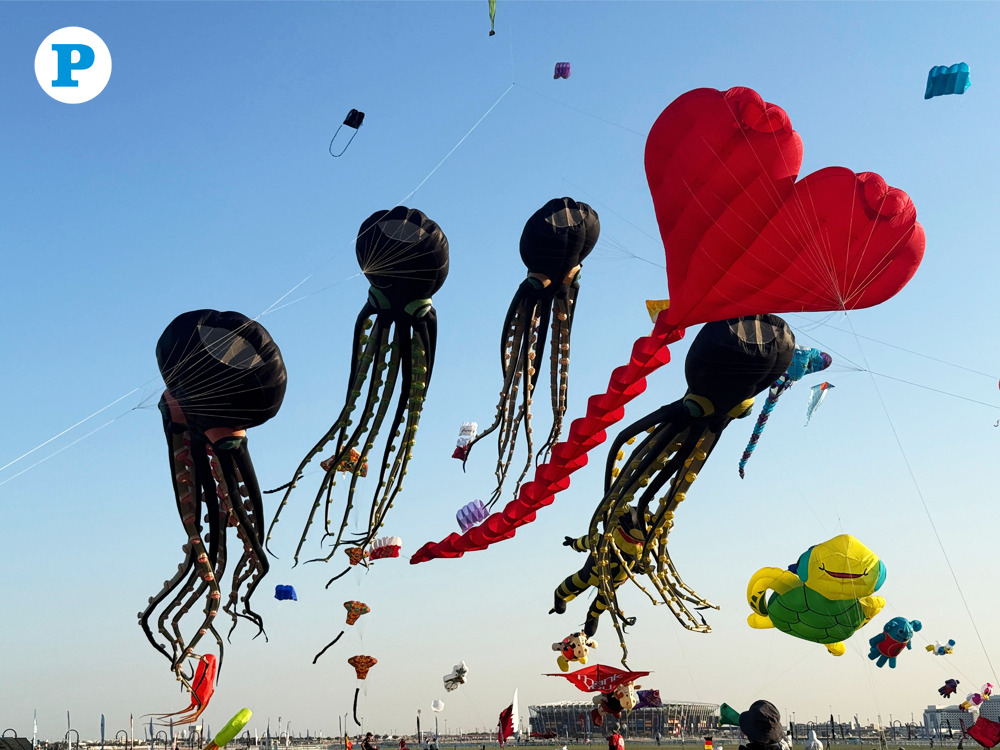 File photo of Qatar Kite Festival 2025 at Old Doha Port. (Photo by Mahmoud Elmazaty / The Peninsula)