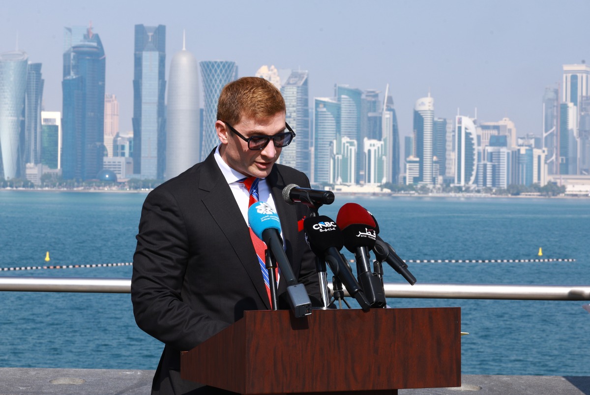 US Under Secretary of State for Economic Affairs H E Jacob Helberg