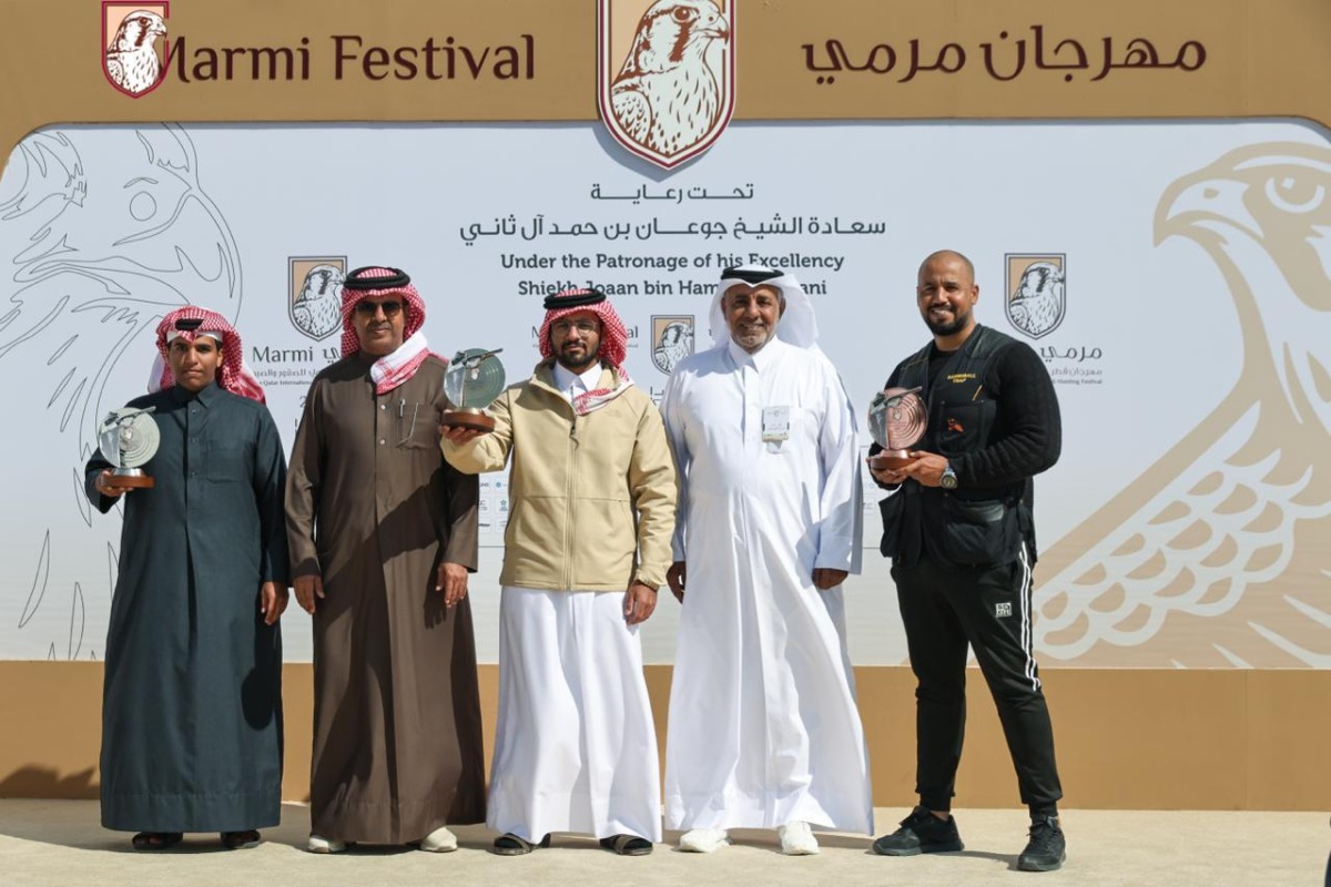 A group of winners of competitions at Marmi Festival 2026.