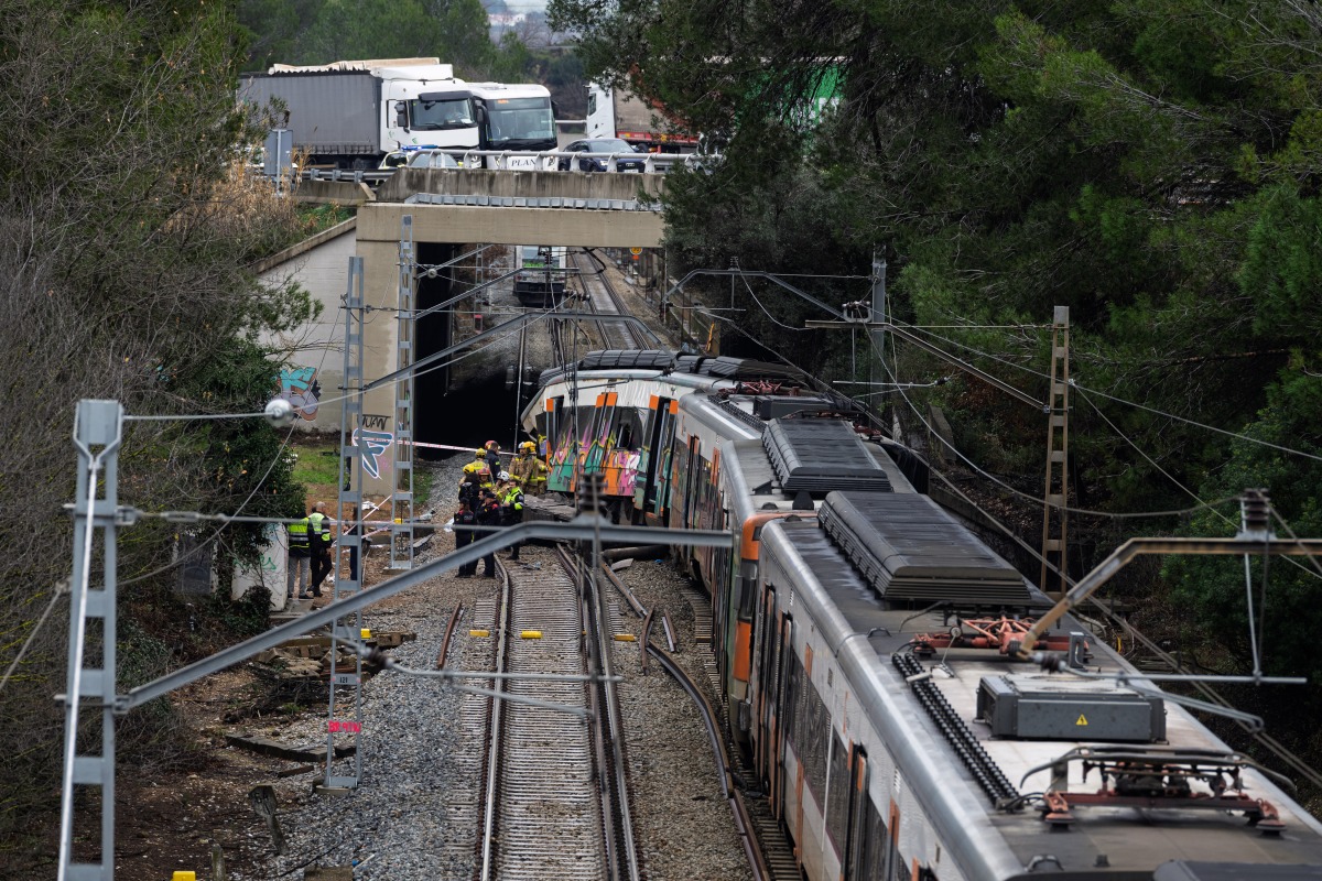 (Photo by Joan Gosa/Xinhua)