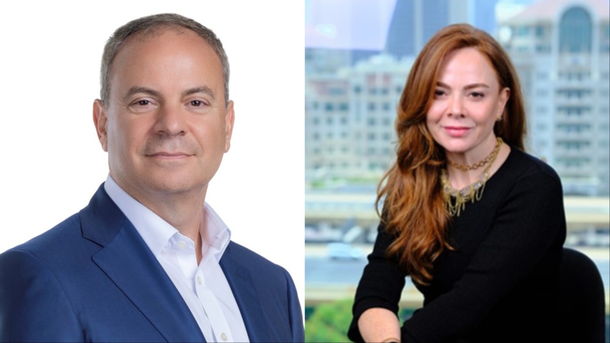 Territory Senior Partner at PwC Middle East, Hani Ashkar (left) and Chief Corporate and Network Officer at PwC Middle East Mona Abou Hana.