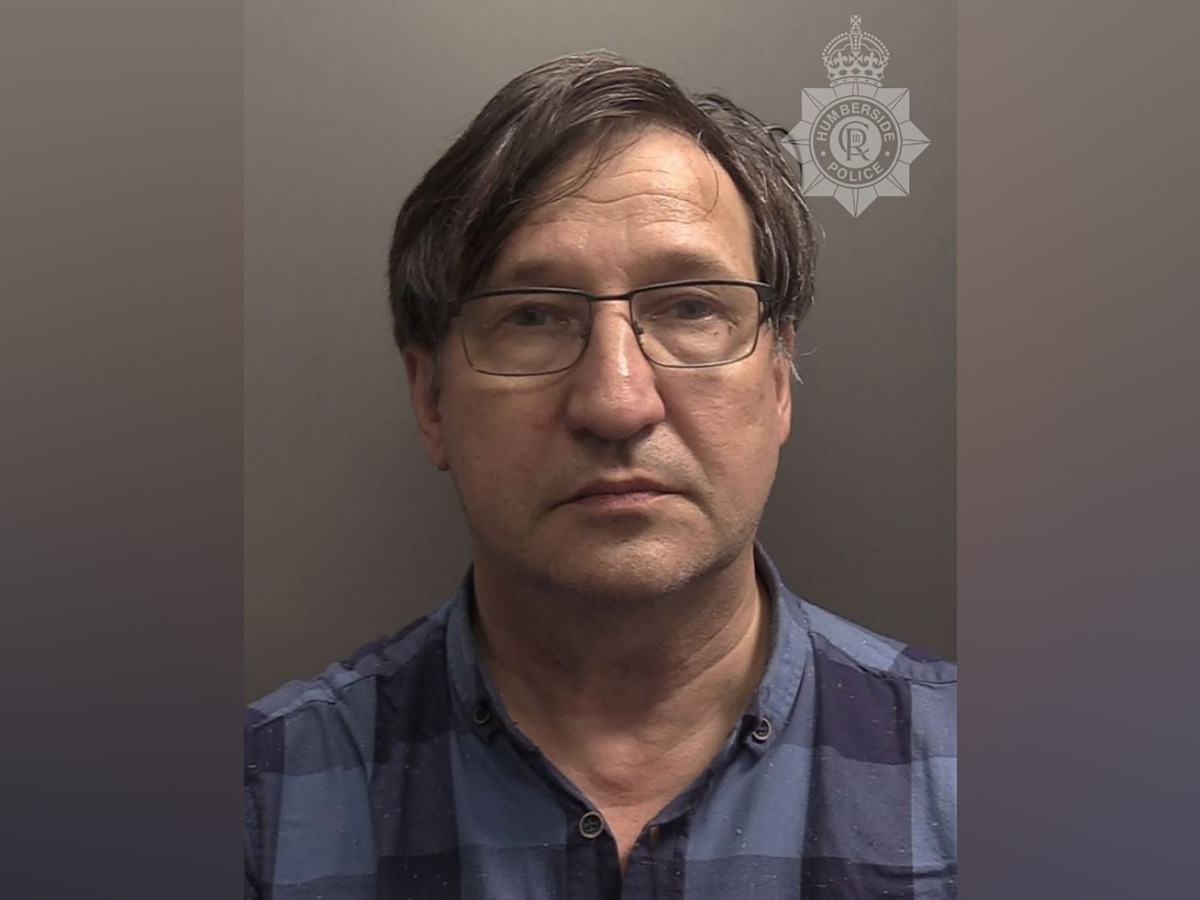 (Files) This undated handout photo released by Humberside Police on February 2, 2026 shows Vladimir Motin, the Russian captain of the cargo ship Solong that hit an anchored oil tanker in the North Sea in March, 2025, at an undisclosed location. (Photo by Handout / Humberside Police / AFP)