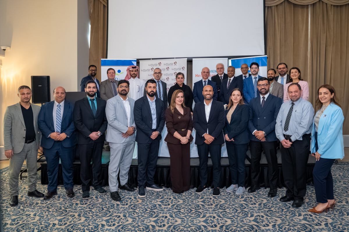 Officials and participants during the event.