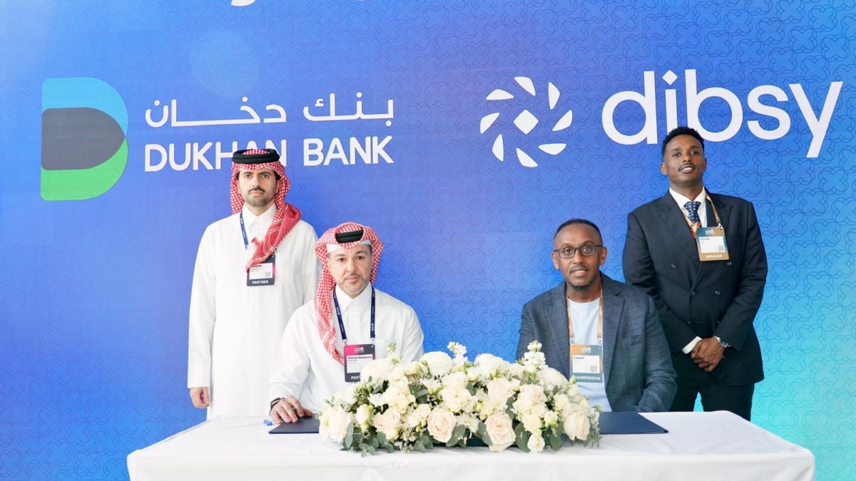 Officials during the signing ceremony.