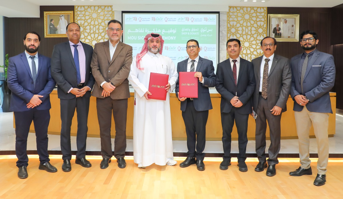 Officials during the signing ceremony. 