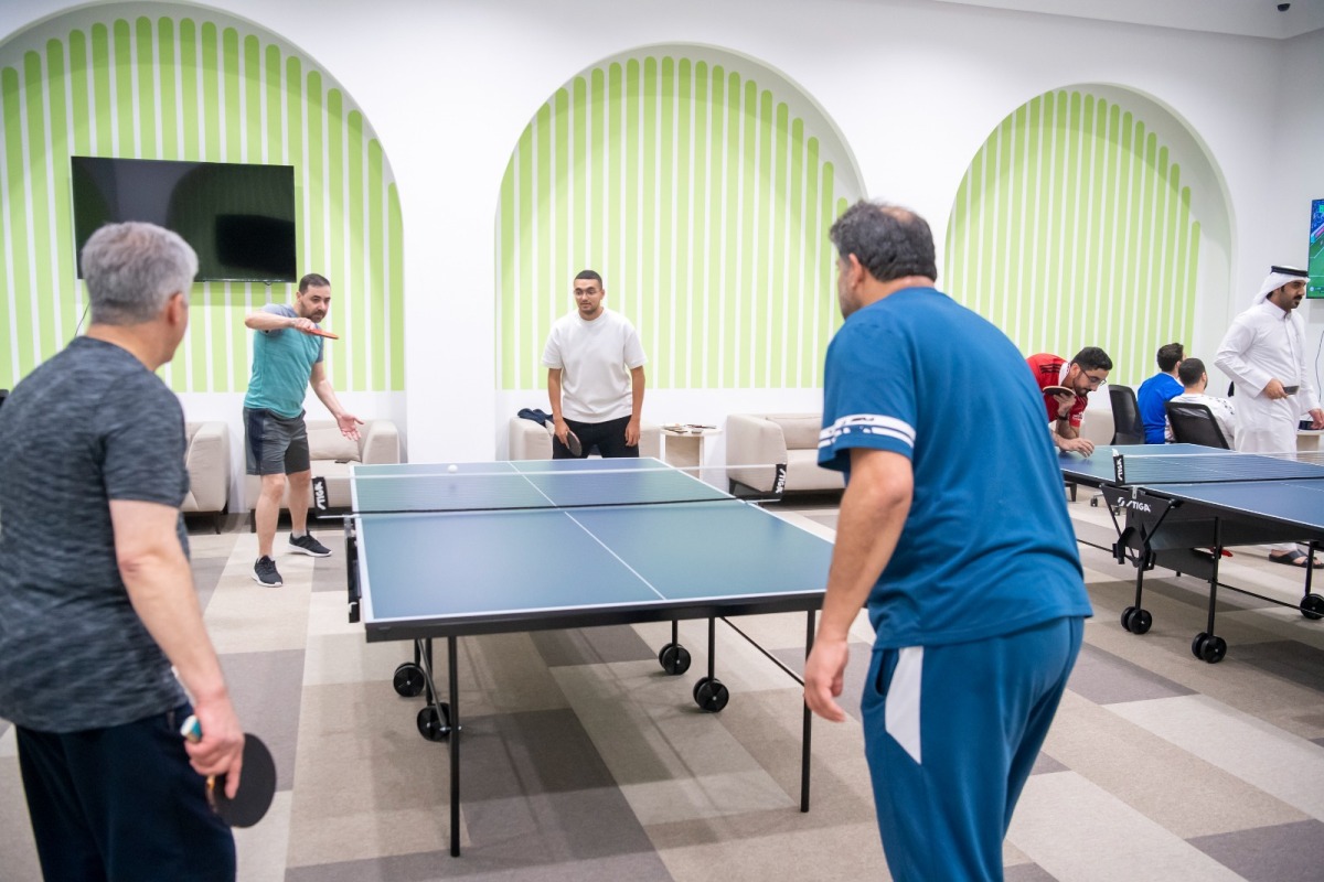  Participants during the tournament.