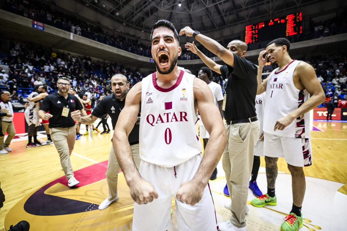 Qatar sealed a 86-83 away win over Lebanon in the opening window.