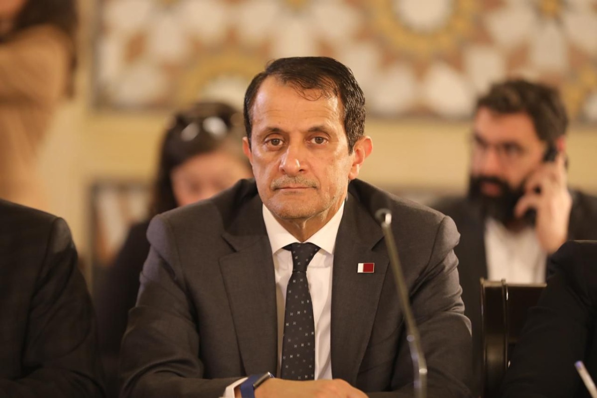 Ambassador of the State of Qatar to Lebanon H E Sheikh Saud bin Abdulrahman Al-Thani 